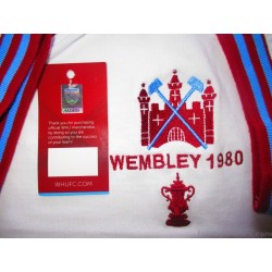 1980 West Ham 'Wembley' Retro Away Shirt