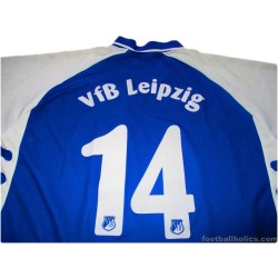 2000-03 VfB Leipzig Match Worn No.14 Home Shirt