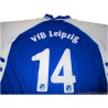 2000-03 VfB Leipzig Match Worn No.14 Home Shirt