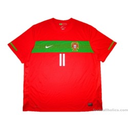 2010-11 Portugal (Simão) No.11 Home Shirt