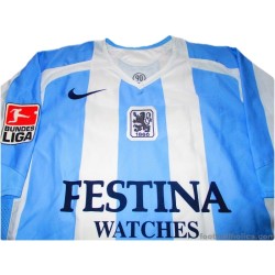 2005-06 TSV 1860 Munich Match Worn Milchraum 26 Home Shirt
