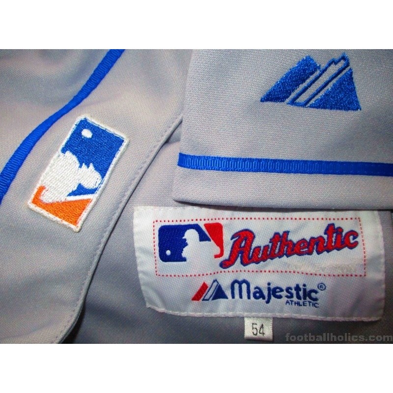 VTG New York Mets Jose Reyes #7 Blue T-Shirt Large MLB NY Majestic Shea