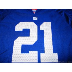 2005-06 New York Giants Barber 21 Home Jersey