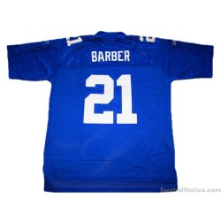 2005-06 New York Giants Barber 21 Home Jersey