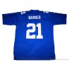 2005-06 New York Giants Barber 21 Home Jersey