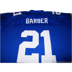 2005-06 New York Giants Barber 21 Home Jersey