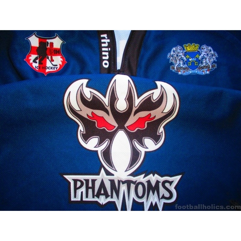 2010 11 Peterborough Phantoms Match Worn Hutchinson 27 Road Jersey