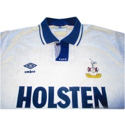 1991-93 Tottenham Hotspur Home Shirt