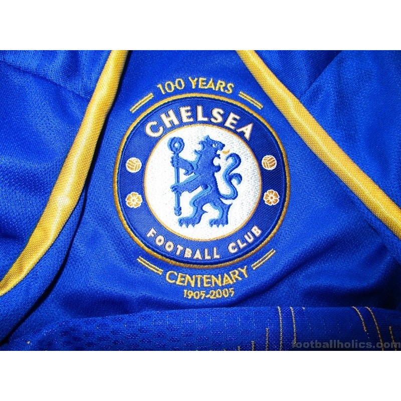 2005 06 Chelsea Centenary Home Shirt