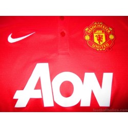 2013-14 Manchester United Home Shirt