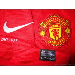 2013-14 Manchester United Home Shirt