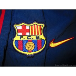 1998-2000 FC Barcelona Home Shorts