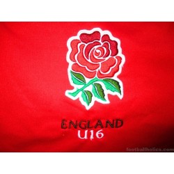 2009-11 England U16 Match Worn No.6 Third Shirt