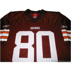2004-08 Cleveland Browns Winslow 80 Home Jersey