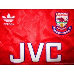 1990-92 Arsenal 'Champions' Home Shirt