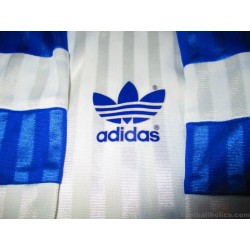 1990-93 Adidas Vintage 'Trefoil' No.10 White Shirt