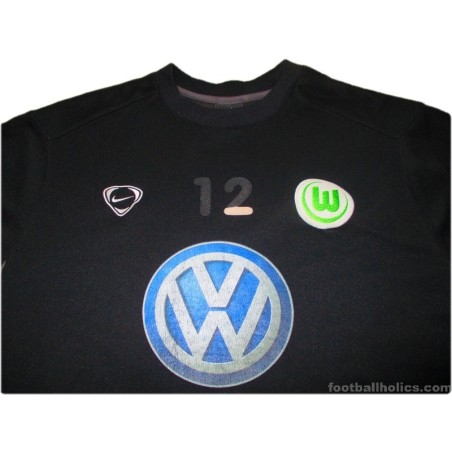 2005-07 VfL Wolfsburg Player Issue (Lenz) No.12 Training Sweatshirt