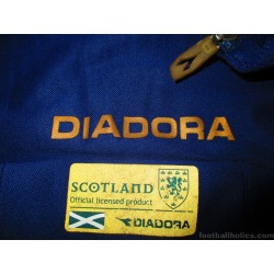 2007-08 Scotland Player Issue Training Top