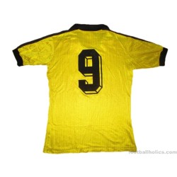 1982-87 Puma Vintage No.9 Yellow Shirt