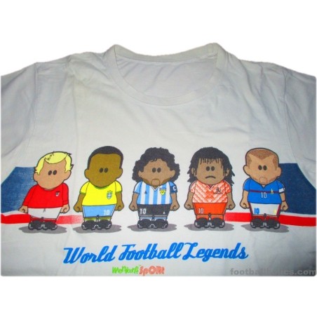 2010 World Football Legends 'Weenicons' T-Shirt