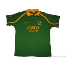 2001-03 South Africa Springboks Pro Home Shirt