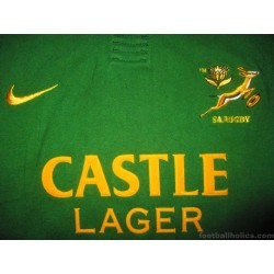 2001-03 South Africa Springboks Pro Home Shirt