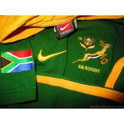 2001-03 South Africa Springboks Pro Home Shirt