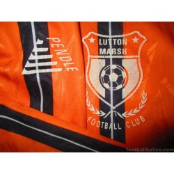 1993-95 Lutton Marsh Match Worn No.5 Home Shirt