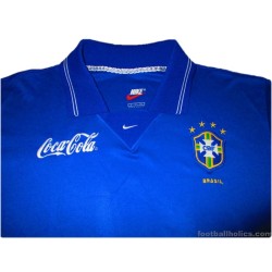 1997-98 Brazil Player Issue Training Shirt