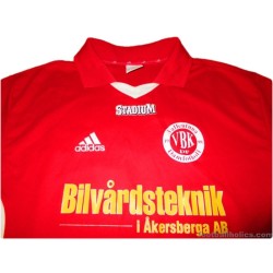 2003-04 Vallentuna BK Match Worn No.20 Home Shirt