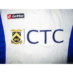 2006-08 CTC Aviation Hamilton Match Worn No.6 Home Shirt