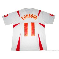 2007-08 Swindon Town Zaaboub 11 Away Shirt