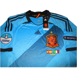 2012 Spain 'Euro Final' Away Shirt v Italy