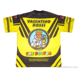 2001-02 Valentino Rossi 'World Champion' The Doctor 46 Shirt