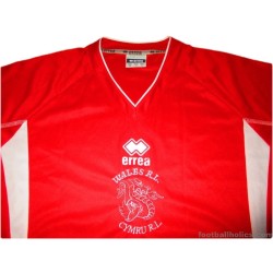 2007-08 Wales XIII Dragons Pro Home Shirt