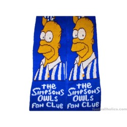 1993-95 Sheffield Wednesday 'The Simpsons' Scarf