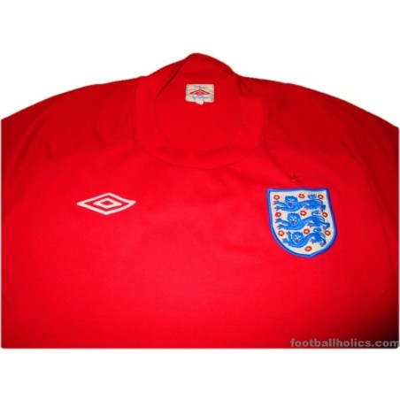 2010-11 England Away Shirt