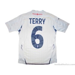 2007-09 England Terry 6 Home Shirt