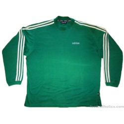 1990s Adidas Vintage Green Sweatshirt