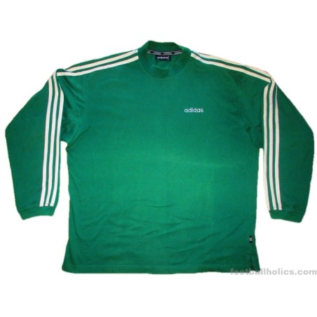 1990s Adidas Vintage Green Sweatshirt