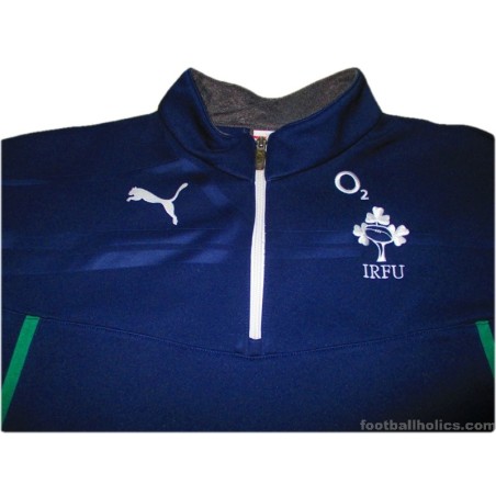 2013-14 Ireland Rugby Fleece Training Top