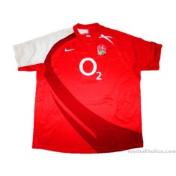2007-09 England Rugby Pro Away Shirt