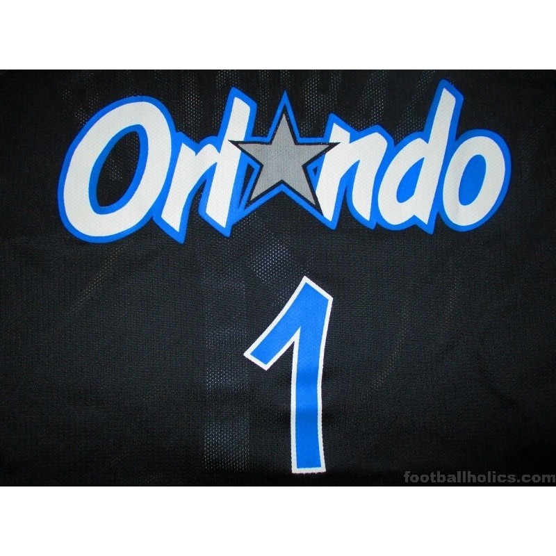 1995-98 ORLANDO MAGIC HARDAWAY #1 CHAMPION JERSEY (AWAY) L