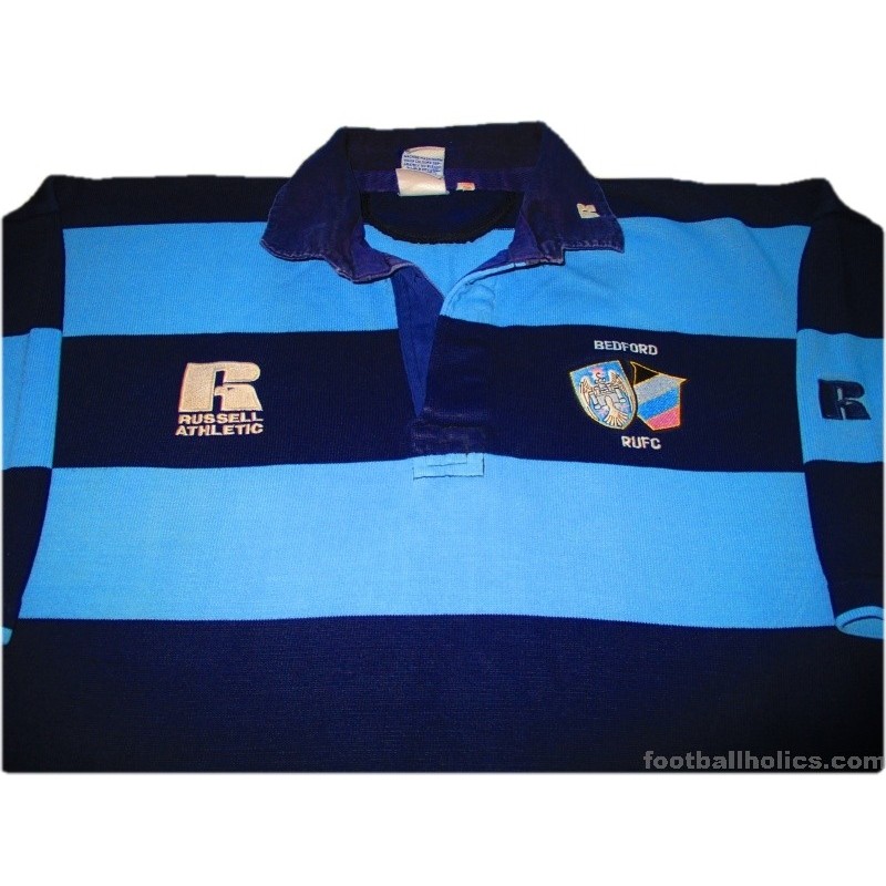 1996-97 Bedford Blues Match Worn No.16 Home Shirt