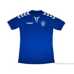 2018-19 Rangers Player Issue (Tavernier) No.2 Home Shirt