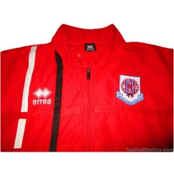 2016-17 Seaham Red Star Player Issue Track Jacket