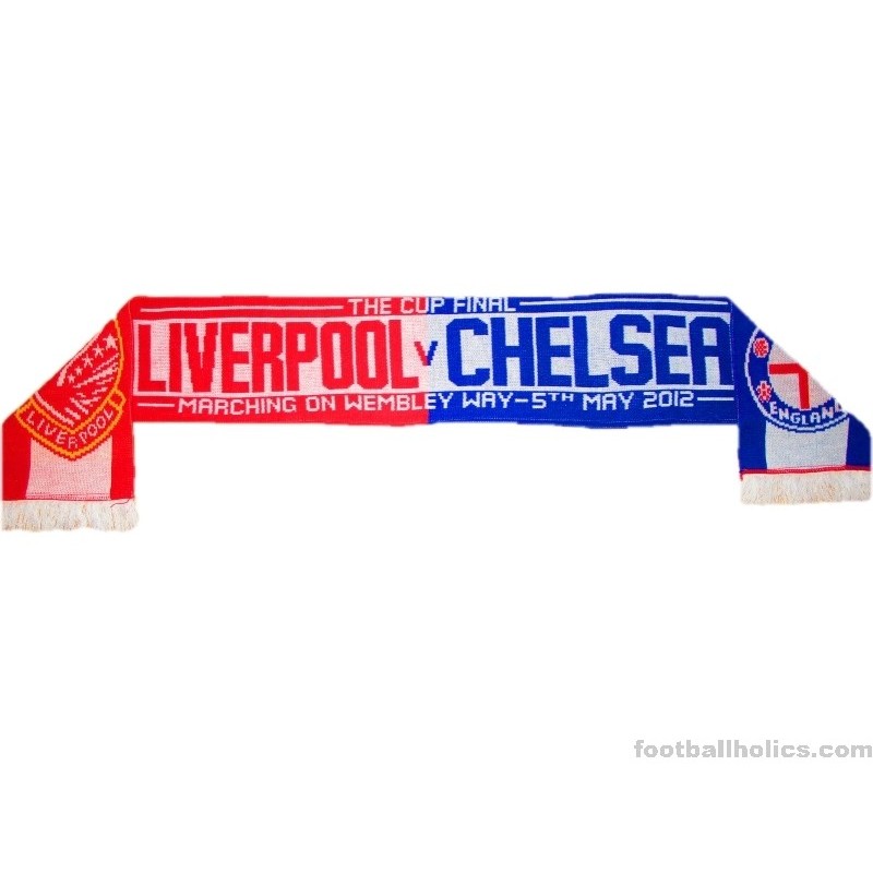 2012 Liverpool v Chelsea 'FA Cup Final' Scarf