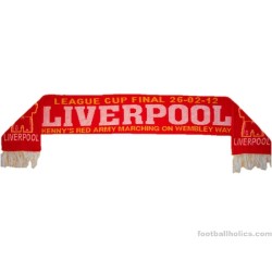 2012 Liverpool 'League Cup Final' Scarf