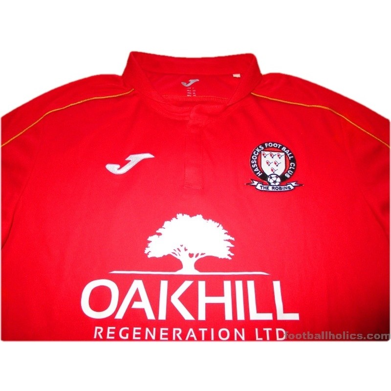 2015-17 Hassocks Match Worn No.15 Home Shirt