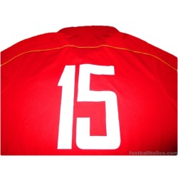 2015-17 Hassocks Match Worn No.15 Home Shirt